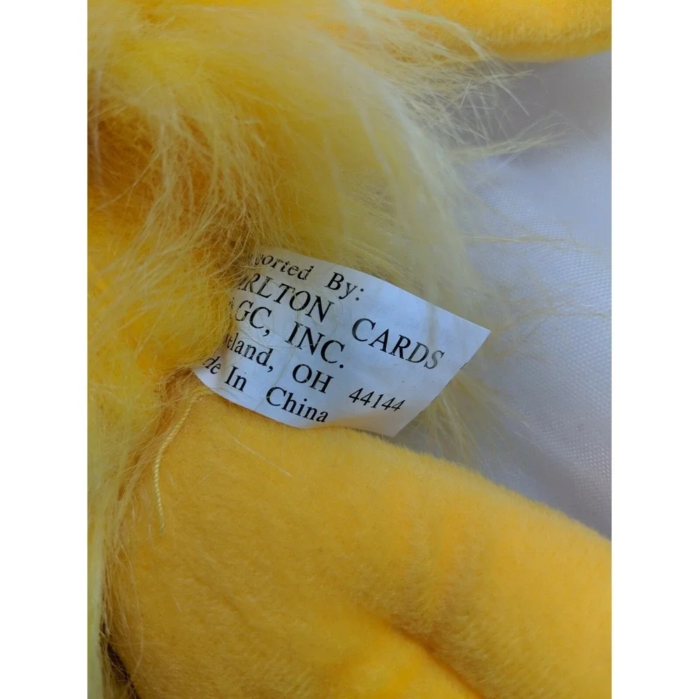 Carlton Card Yellow Duck Plush 13 Inch AGC Stuffed Animal toy‎